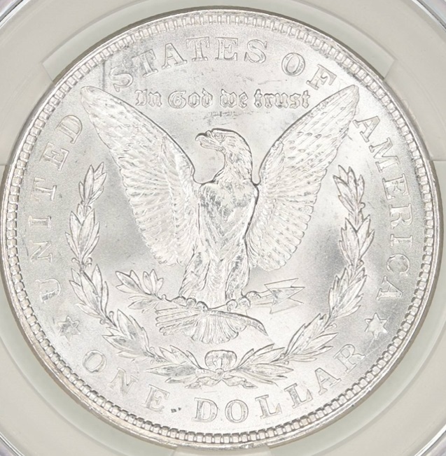 CAC 1921 Morgan Dollar Reverse