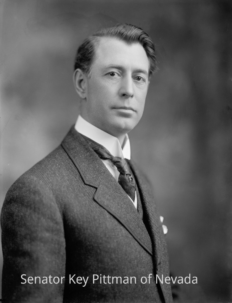 portrait of Senator Key Pittman