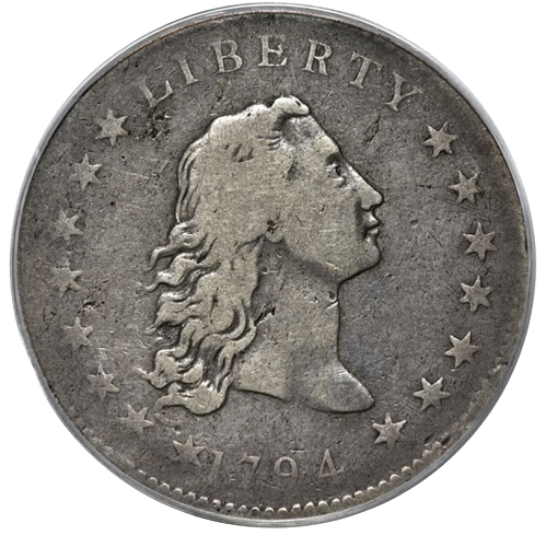 1794 Early Silver, One Dollar Denomination Obverse