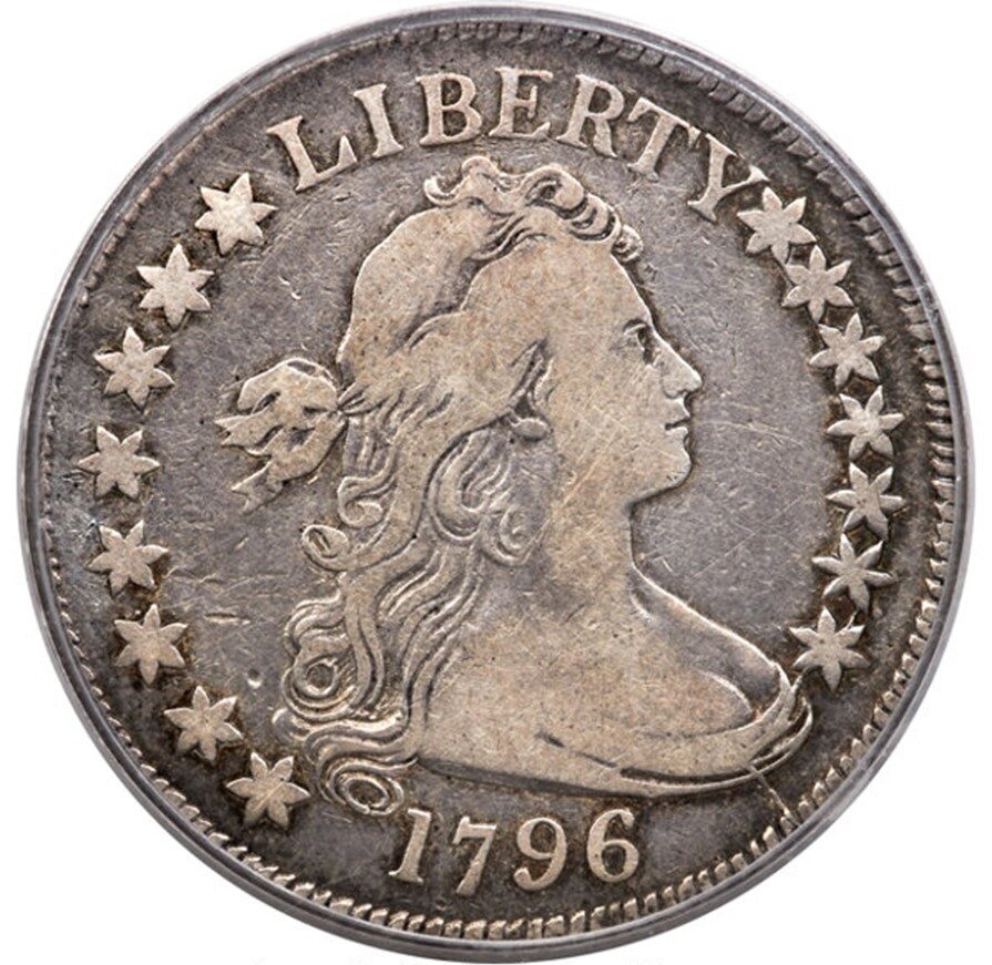 1796 Liberty Head Half Dollar Obverse