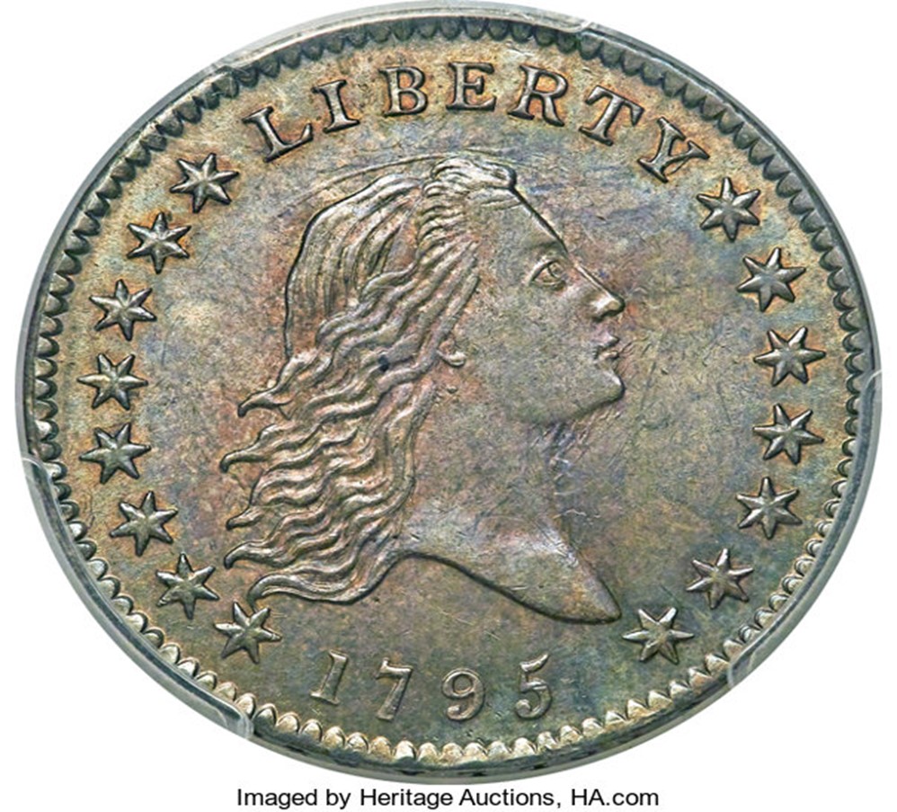 1795 Half Dollar Raw Obverse Photo