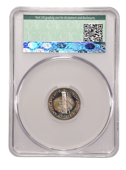 1936 Mercury Dime Reverse