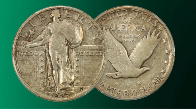 Standing Liberty Quarter Type Two Obverse and Reverse
