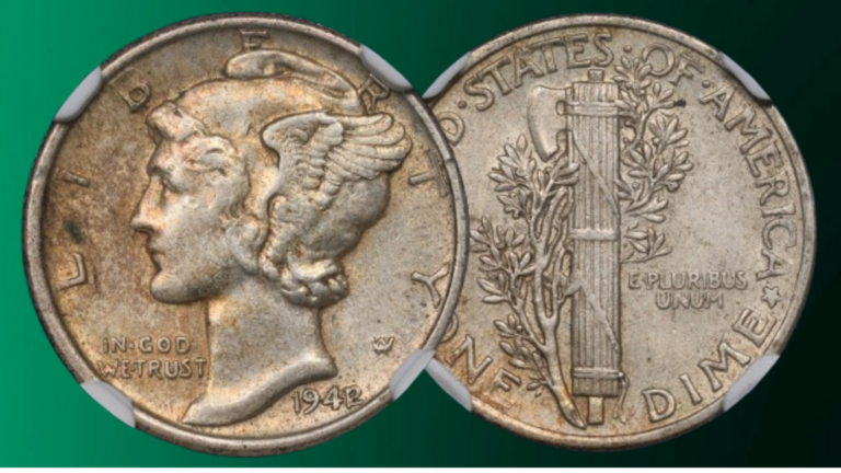 1942 over 1941 Mercury Dimes Overdate cover photo