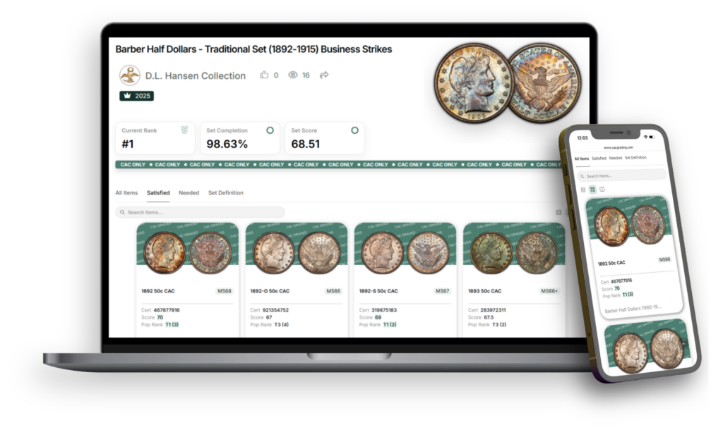 image of a laptop and phone with the new CAC Registry Gallery view