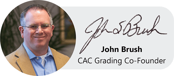 CAC Grading John Brush Label