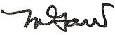 Michael Garofalo Signature