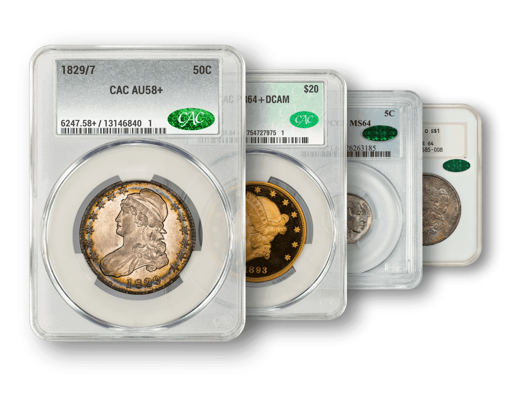 CAC graded coins